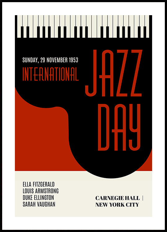Jazzy Days Tummanpunainen