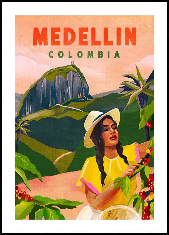 Medellin Kolumbian matkajuliste