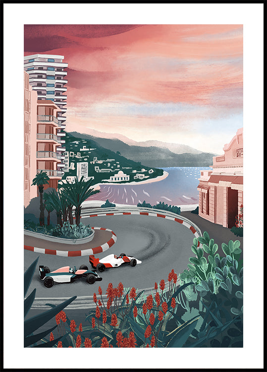 Monaco Circuit -juliste
