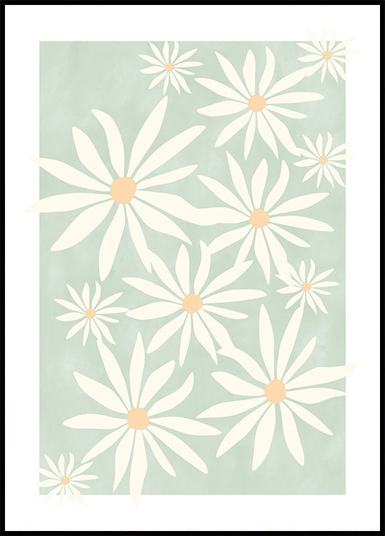 Terälehdet Sage-julisteessa