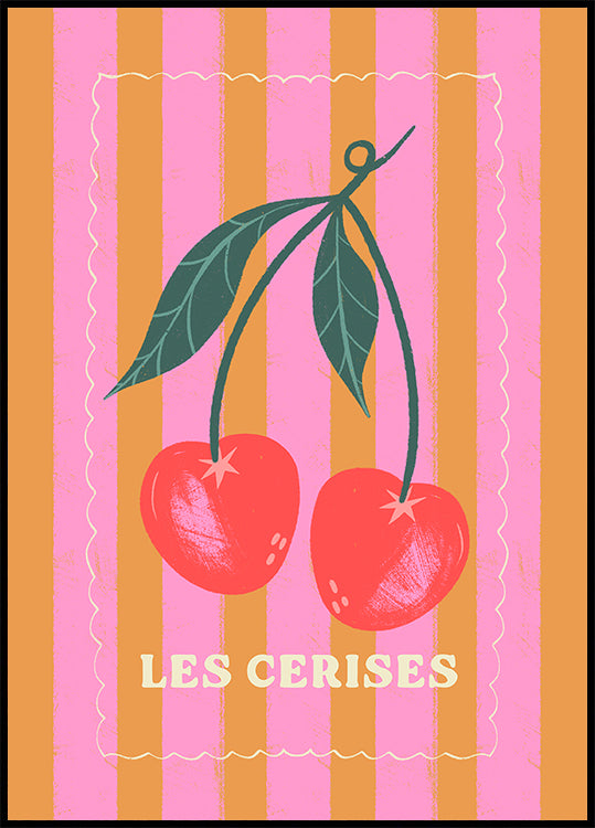 Les Cerises -juliste
