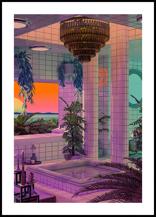 Vaporwave-allas