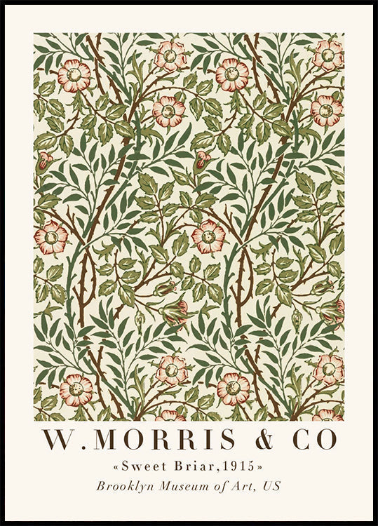 W. Morris &amp; Co - Sweet Briar -juliste 