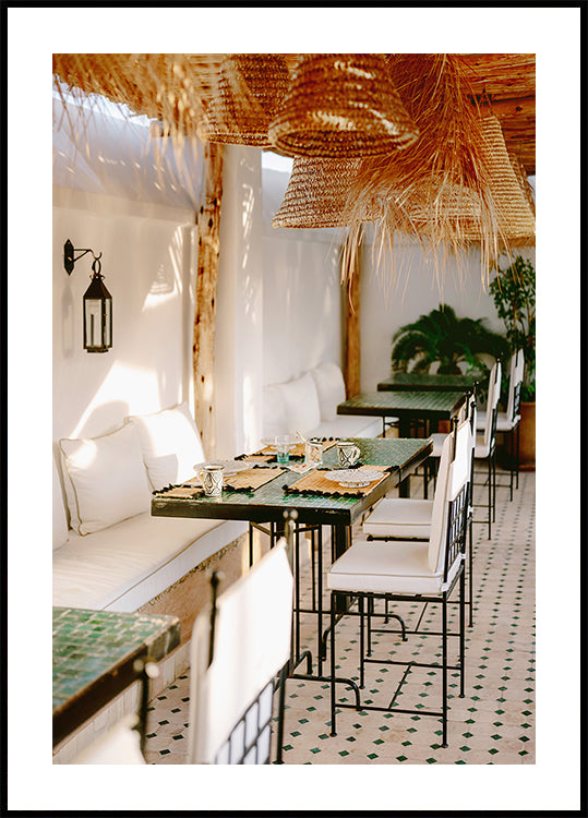 Valmiina aamiaiselle | Marrakech Travel Photography -juliste