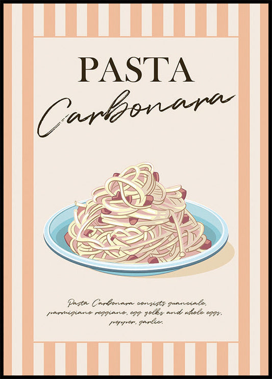 Carbonara juliste 