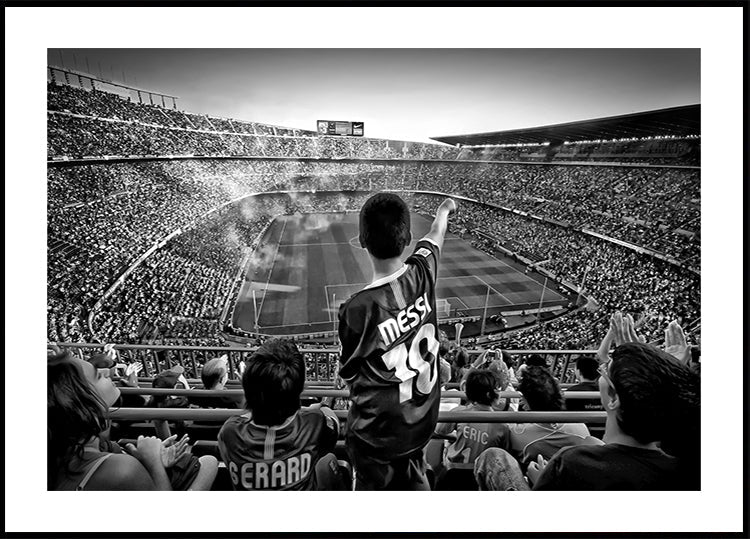 Jalkapallon katedraalin juliste