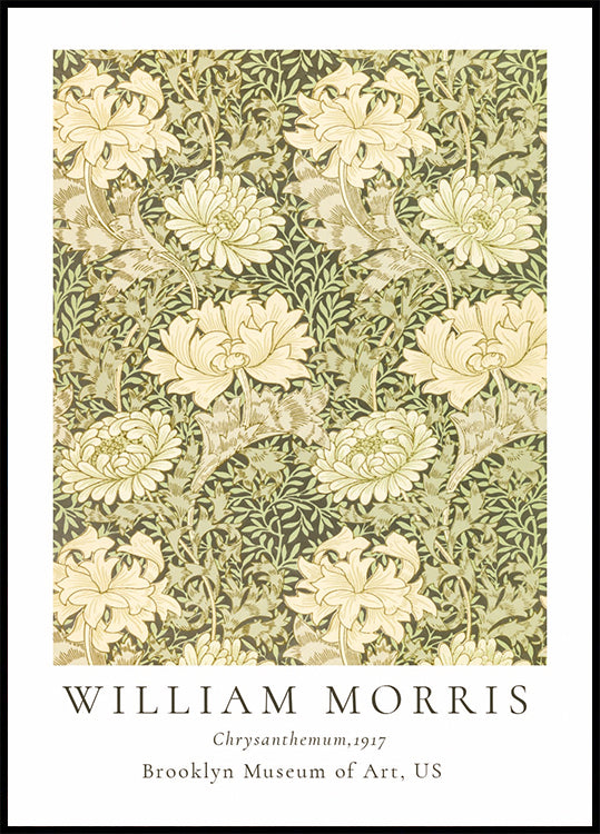 W. Morris - Chrysanthemum Juliste 