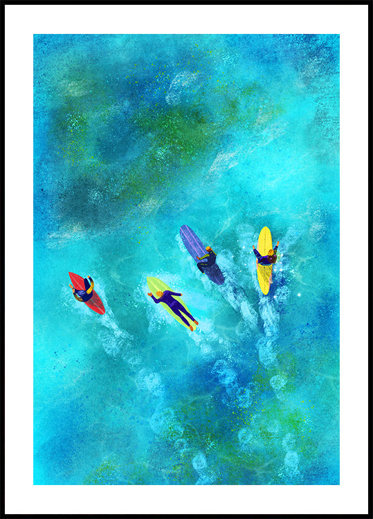 Surfer Dudes -juliste