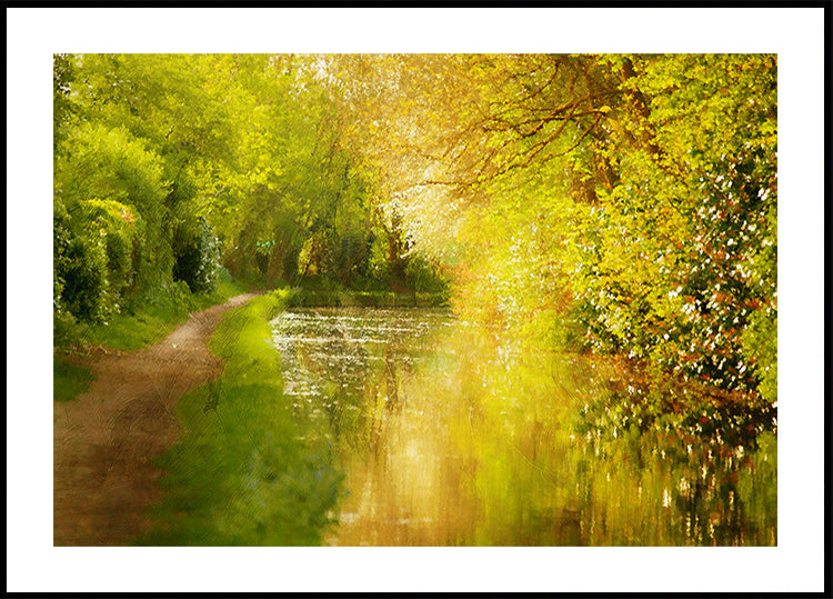 Golden River Path -juliste