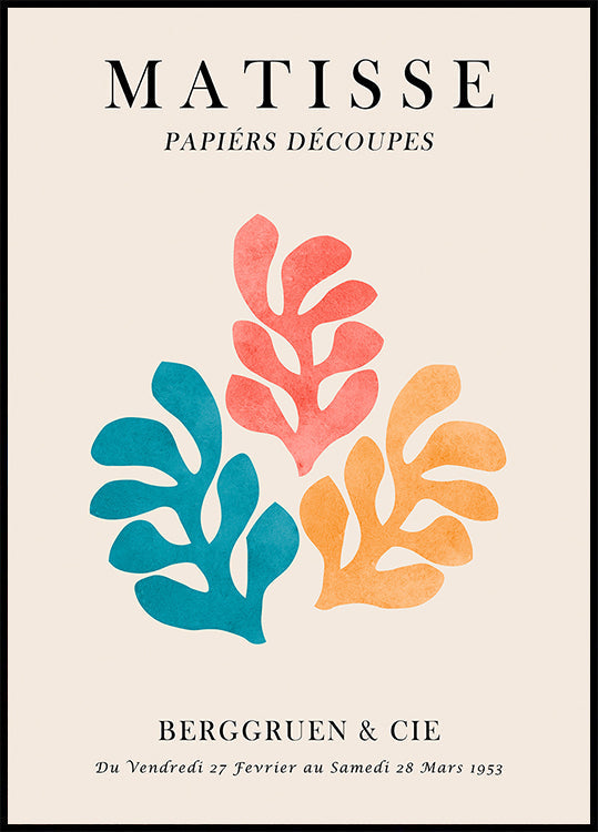 Matisse kukka 3 juliste