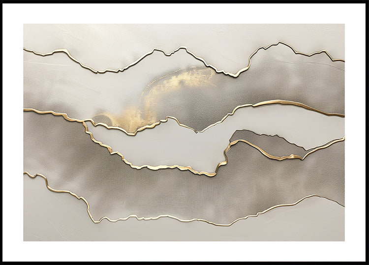 Metallinen maisema nro 3 juliste