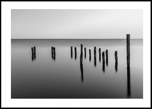 Dock Pilings -juliste 