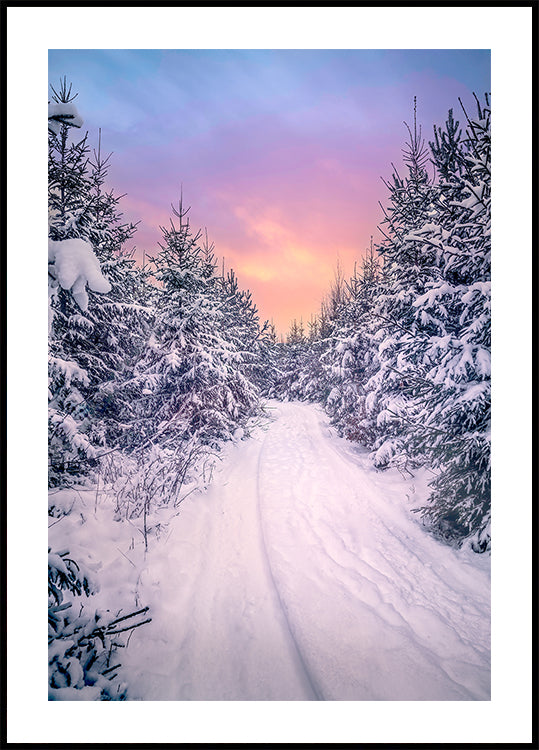 Joulutunnelmainen juliste