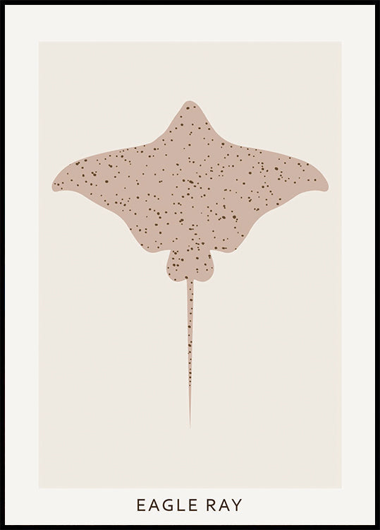 Eagle Ray Plakat - Posterbox.dk