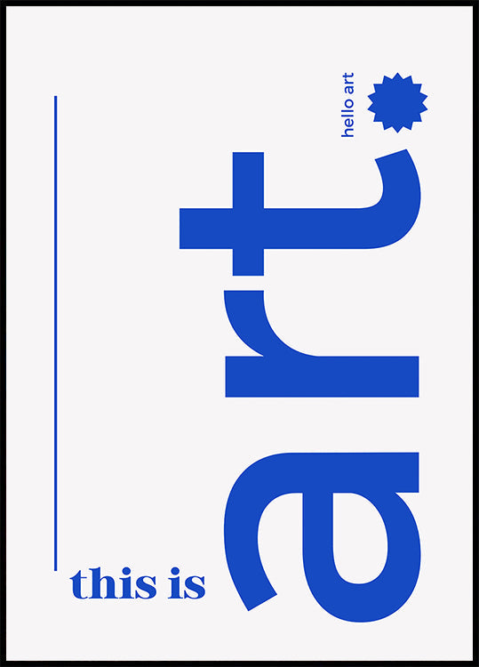 Hei rohkea typografiajuliste