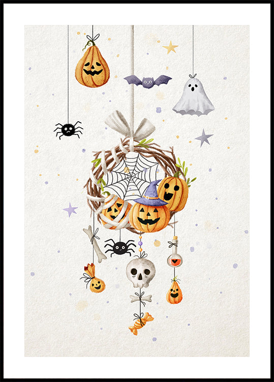 Halloween Dreamcatcher -juliste
