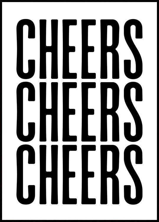 Triple Cheers -juliste