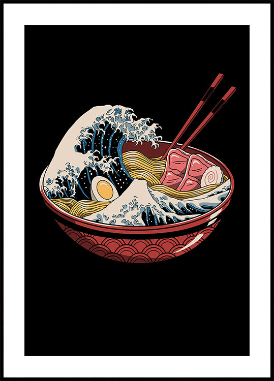 Suuri Ramen Wave -juliste