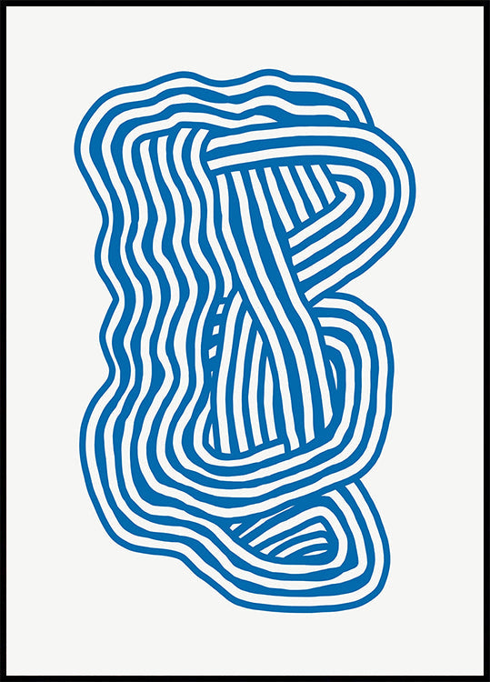 Line art Sculpt Poster