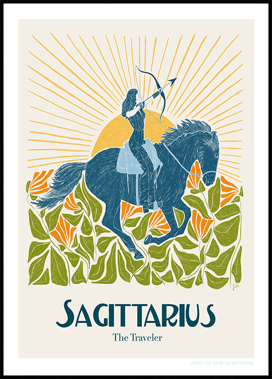 Jlr Sagittarius -kopiojuliste