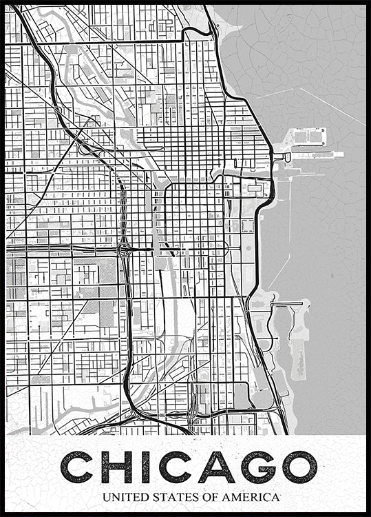 Chicagon valkoinen juliste