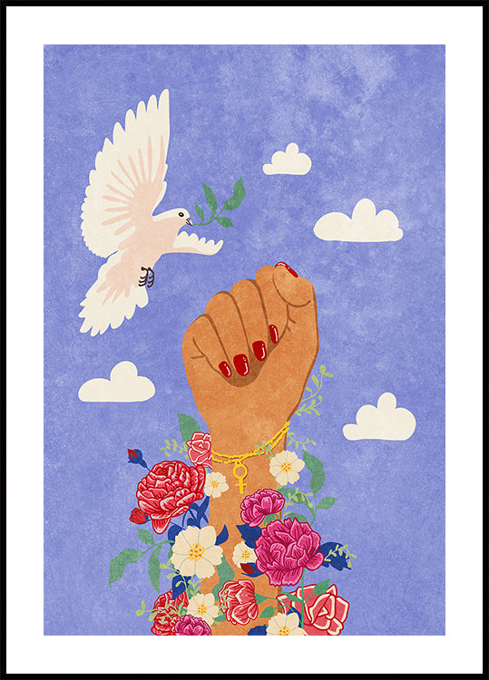 Feministinen nyrkkijuliste