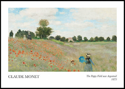 Poppy Field Serenity -juliste