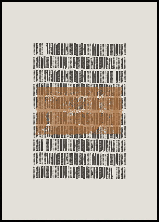 Kuvio kontrastissa juliste