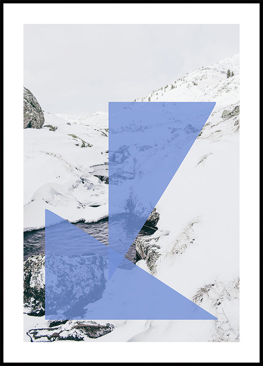 Geometrinen seesteisyysjuliste