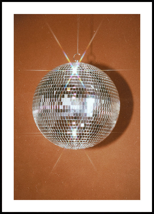 Orange Disco Ball (UUSI)
