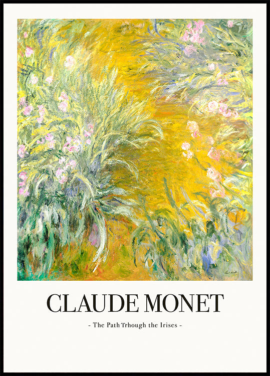 Polku iiristen läpi -juliste