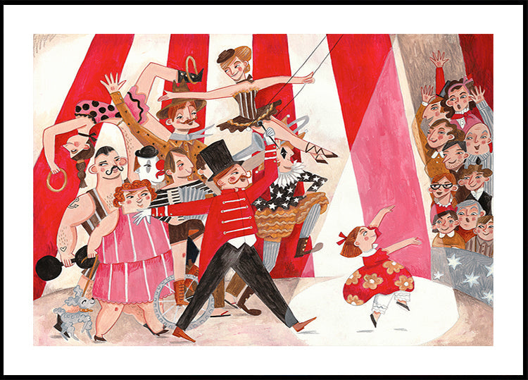 Sirkus kaupungissa Juliste