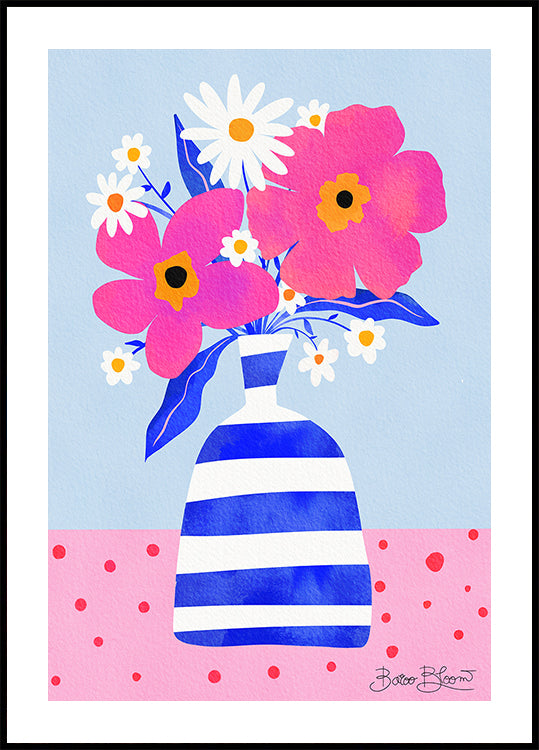 Maximalist kukkamaljakko