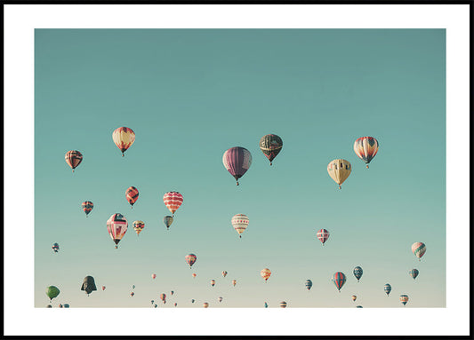 Hot Air Balloons -juliste 