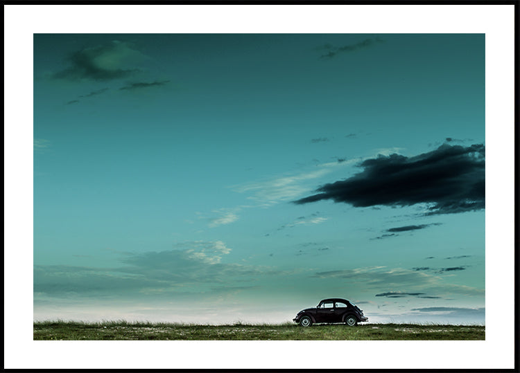 Punainen VW Beetle