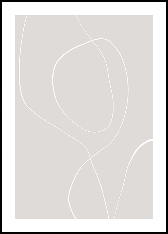 Flowing Lines Harmony Juliste