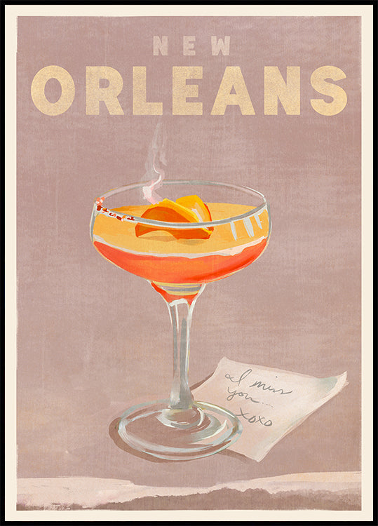 New Orleans Cocktail -matkajuliste