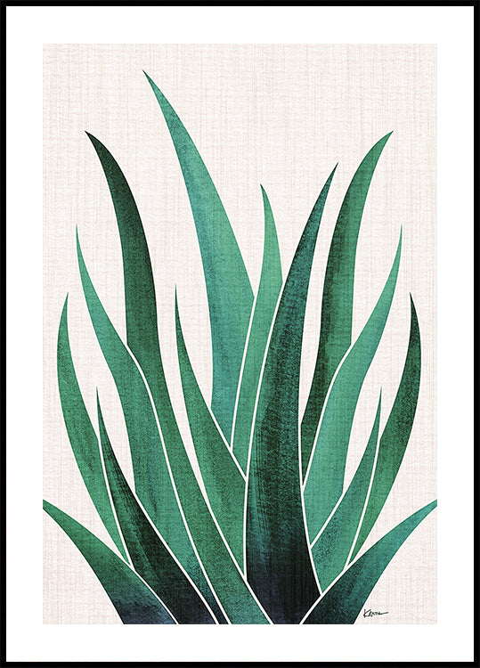 Desert Agave Cactus -juliste