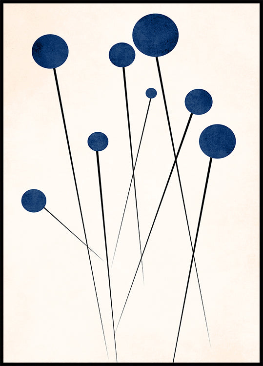 Wild Blueberries -juliste