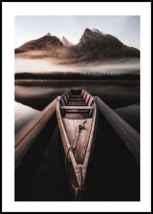 Autumn Lake At Hintersee -juliste 