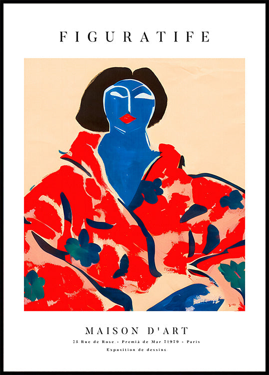 Juliste Muotokuva-sarjan 01 juliste