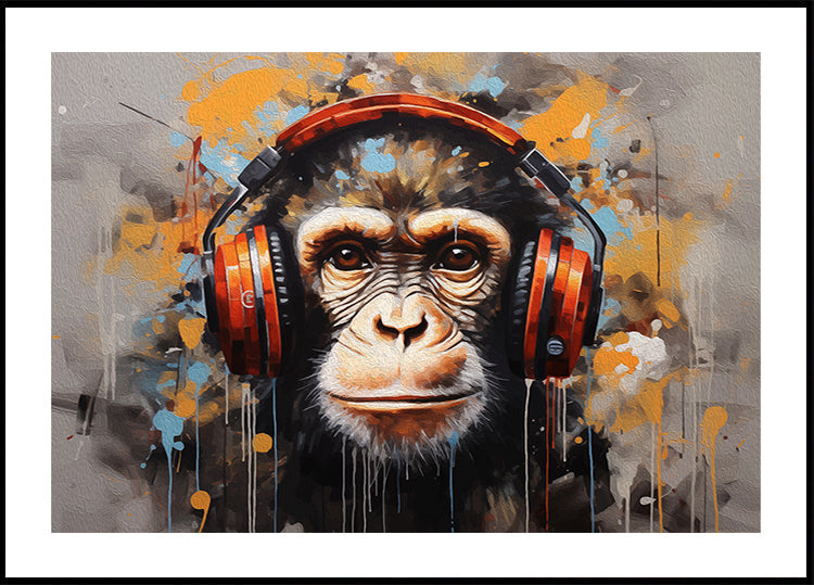 DJ Monkey -juliste