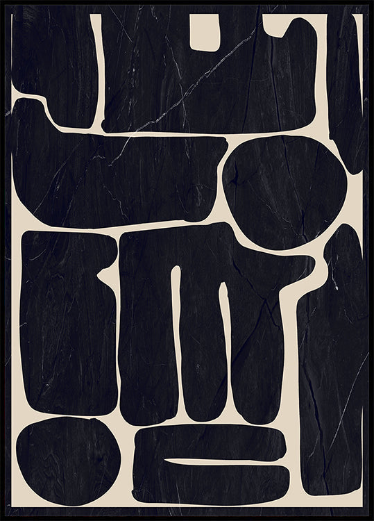 Moderni abstrakti minimaaliset muodot 162 juliste