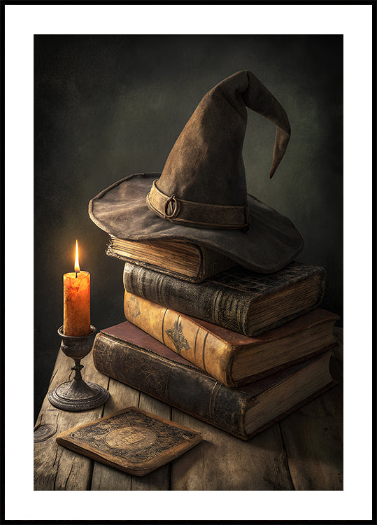 Witchy Spell Books -juliste