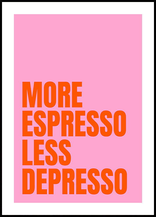 Caffeine Vibes -juliste
