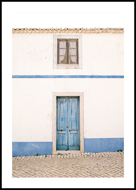 Ericeira Blue Door -juliste