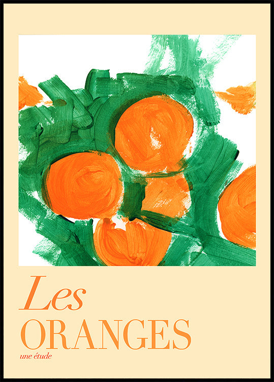 Les Oranges Une Étude 1 juliste