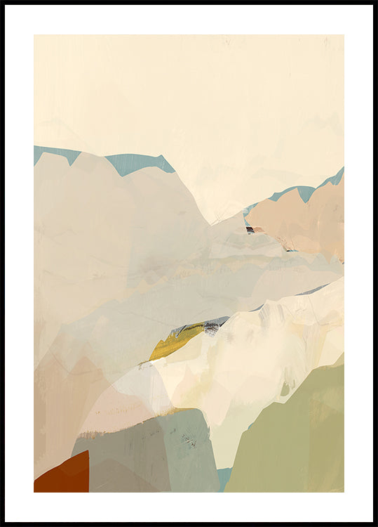 Peachy Mountain Range 2 -juliste