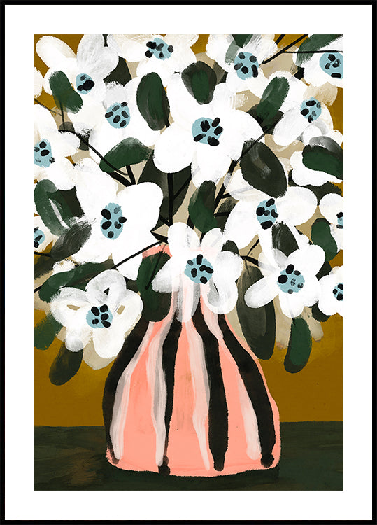 Blooming Stripes -juliste
