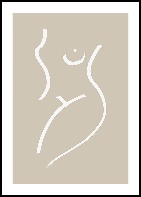 Body Sketch Sand -juliste